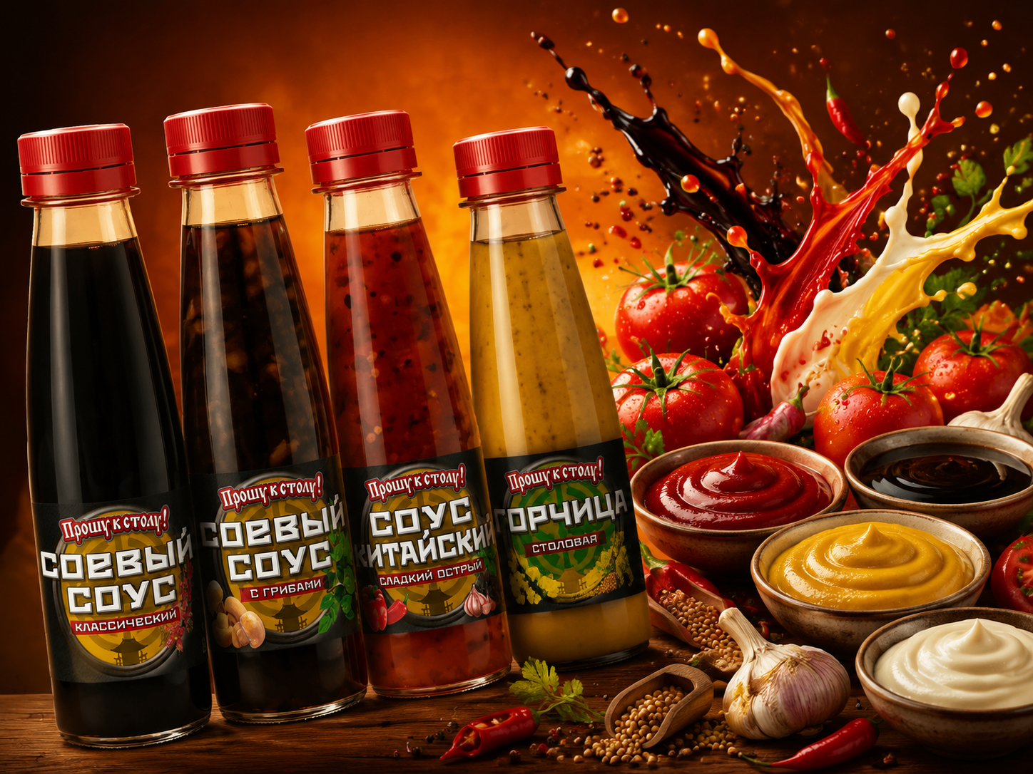 Магия вкуса: как соусы превращают обычные блюда в кулинарные шедевры - блог ТМ Прошу к столу!